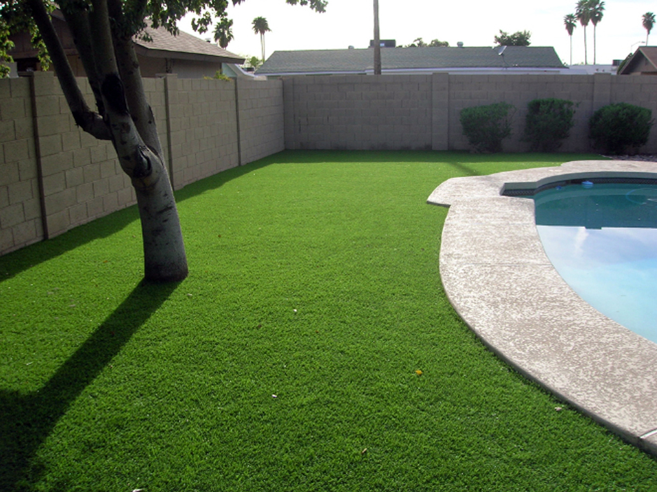 Artificial Grass Installation Big Falls Wisconsin Backyard Deck