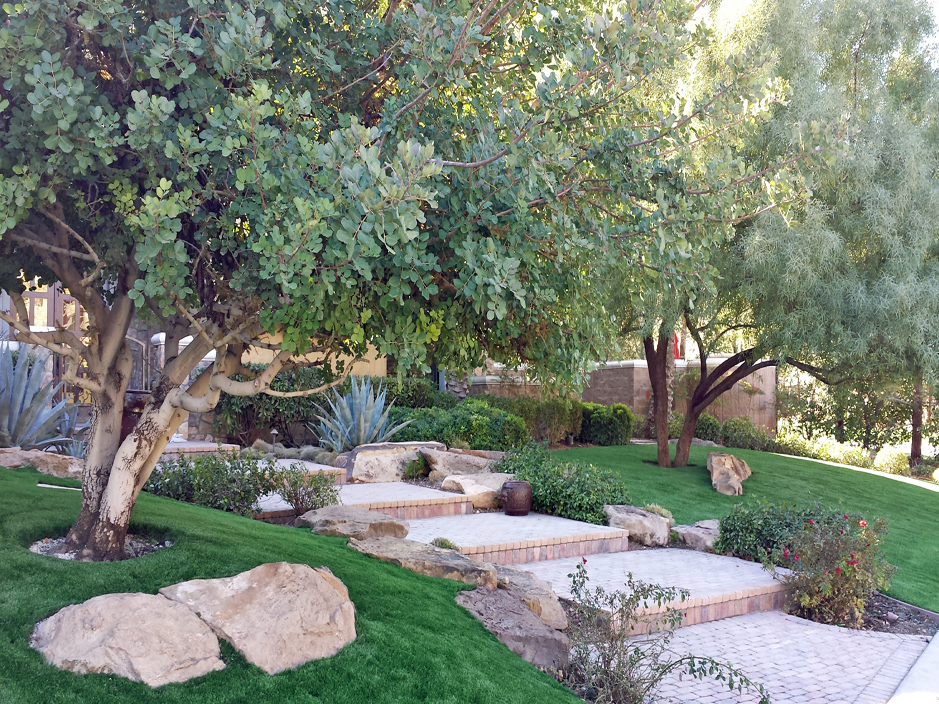 Fake Turf Little Chute, Wisconsin Backyard Deck Ideas, Backyard Landscaping