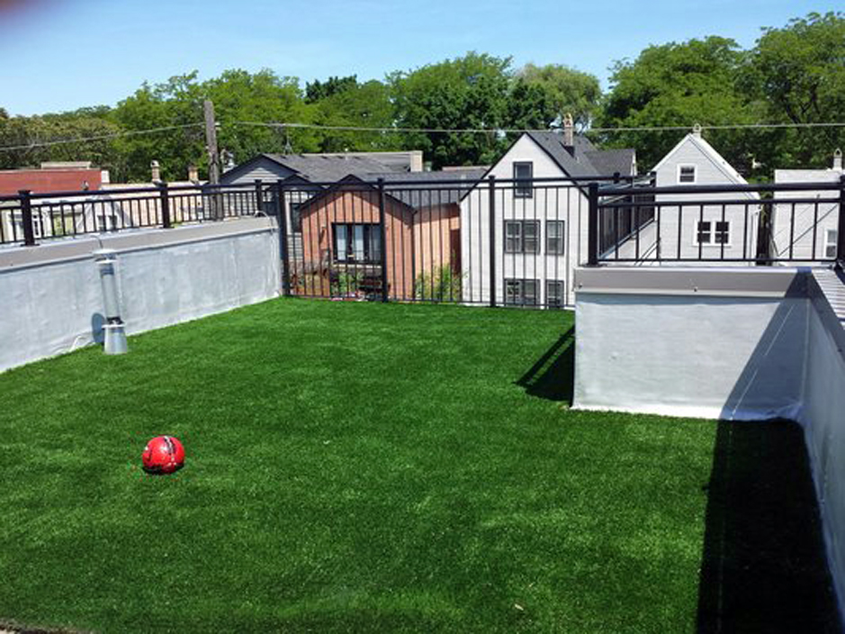 Installing Artificial Grass Jefferson, Wisconsin Cat Playground, Veranda