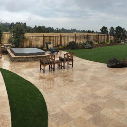 Artificial Turf Cost Wild Rose, Wisconsin Backyard Deck Ideas, Backyard Makeover