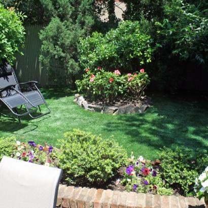 Fake Lawn Bellevue, Wisconsin Paver Patio, Small Backyard Ideas