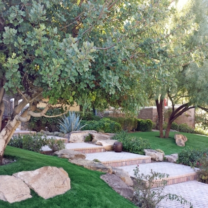 Fake Turf Little Chute, Wisconsin Backyard Deck Ideas, Backyard Landscaping
