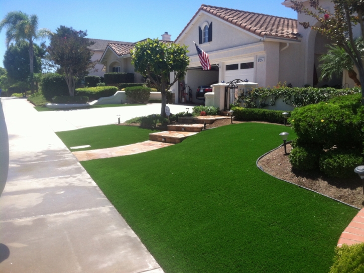 Artificial Grass Carpet Cambria, Wisconsin Paver Patio, Front Yard Design