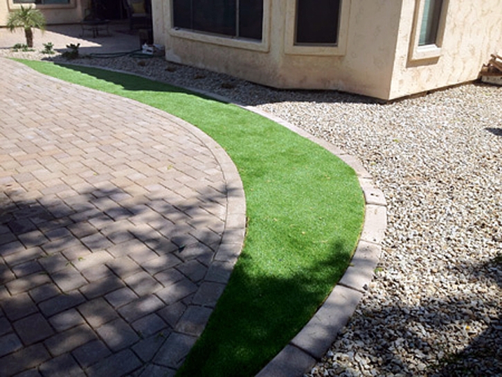 Artificial Grass Installation Poynette, Wisconsin Design Ideas, Front Yard Design