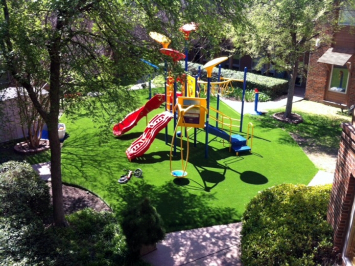 Artificial Lawn Delavan, Wisconsin Athletic Playground, Commercial Landscape