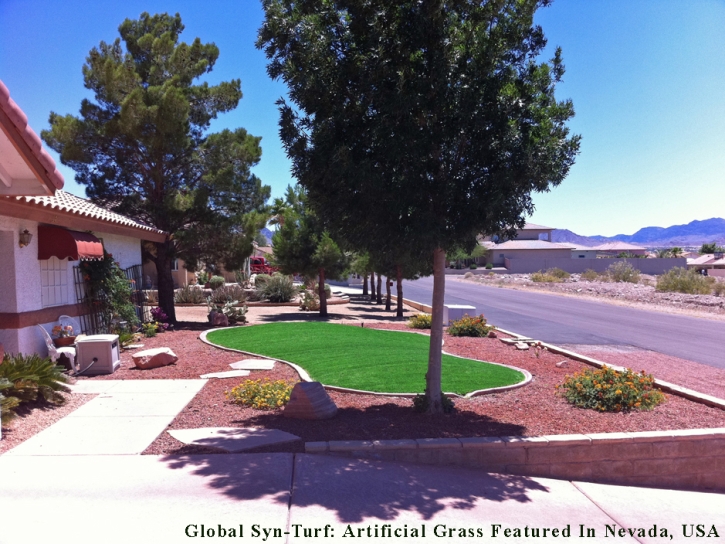 Faux Grass Whitefish Bay, Wisconsin Landscaping Business, Front Yard Landscaping