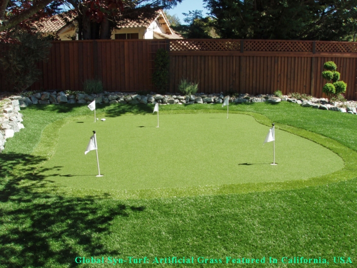 Installing Artificial Grass Greenfield, Wisconsin Office Putting Green, Beautiful Backyards